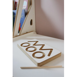 Tablette graphique Montessori enfant en bois – Éducative — photo 3