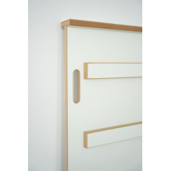 Toboggan Montessori bois 2-en-1 et mur d'escalade pour Rocker L — photo 5