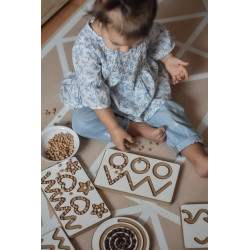 Tablette graphique Montessori enfant en bois – Éducative — photo 4