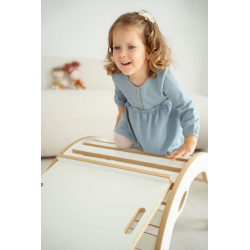 Bascule Montessori en bois avec toboggan XXL — photo 2