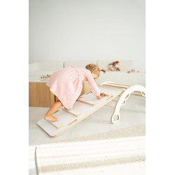 Bascule Montessori en bois avec toboggan XXL — photo 3