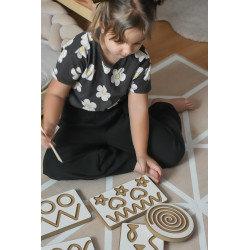 Tablette d'activité Montessori en bois pour enfants — photo 7