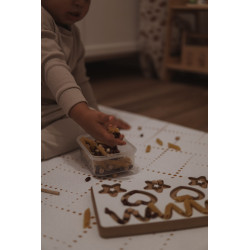 Tablette d'activité Montessori en bois pour enfants — photo 8