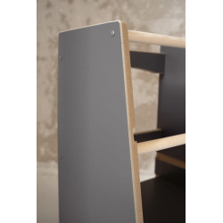Tour d'apprentissage Montessori bois gris – Aide culinaire — photo 4