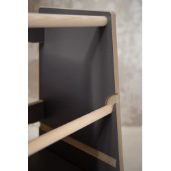 Tour d'apprentissage Montessori bois gris – Aide culinaire — photo 6