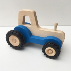 Traktor Serge - Blau - Holzspielzeug - Foto 1