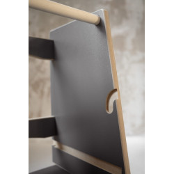 Tour d'apprentissage Montessori bois gris – Aide culinaire — photo 8
