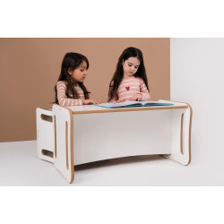 Chaise et table Montessori 2 en 1 en bois pour enfant — photo 3