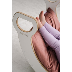 Coussin matelas Montessori rose pour balançoire XXL — photo 6