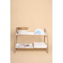 Étagère Montessori murale en bois pour chambre d'enfant — photo 3