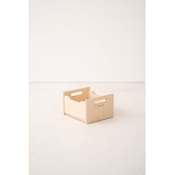 Boîte de rangement jouets Montessori en bois naturel — photo 6