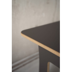 Table enfant Montessori en bois grise — photo 3