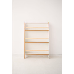Bibliothèque murale Montessori enfant en bois étroit - SLIM — photo 2