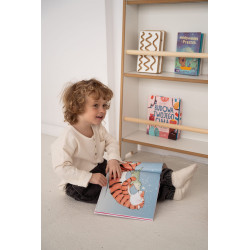 Bibliothèque murale Montessori enfant en bois étroit - SLIM — photo 4