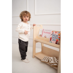 Étagère bibliothèque Montessori en bois pour enfant - Taille L — photo 6