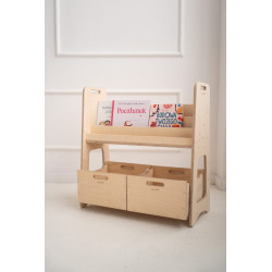 Étagère bibliothèque Montessori en bois pour enfant - Taille L — photo 8