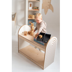 Étagère Montessori enfant en bois - Petit modèle — photo 2