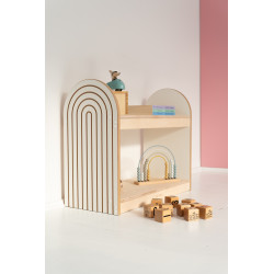 Étagère Montessori enfant en bois - Petit modèle — photo 3