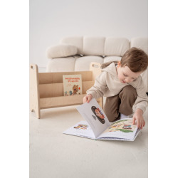 Bibliothèque Montessori en bois pour la chambre d'enfant — photo 5