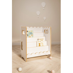 Bibliothèque Montessori évolutive en bois pour enfant - Mini