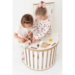 Plateau Montessori chauve-souris en bois - Taille L