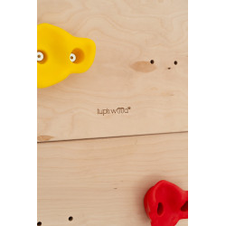 Mur d'escalade Montessori en bois hexagonal modulable — photo 6