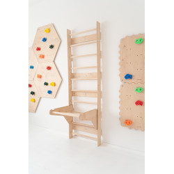 Échelle de gymnastique Montessori en bois pour enfant — photo 3