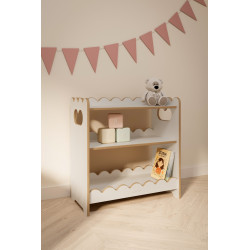 Étagère Montessori pour livres en bois BUBBLE MAXI — photo 2