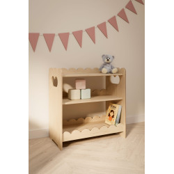 Étagère Montessori pour livres en bois BUBBLE MAXI — photo 4