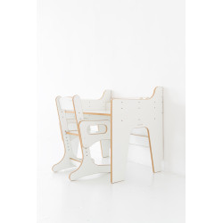 Bureau enfant Montessori en bois réglable — photo 2