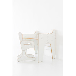 Bureau enfant Montessori en bois réglable — photo 3