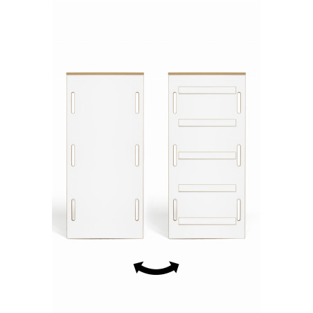 Glissière/Mur d'escalade en bois pour balançoire Montessori XXL