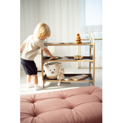 Étagère Montessori pour chambre d'enfant en bois - Grande taille grise — photo 4