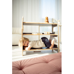 Étagère Montessori MAXI pour chambre d'enfant - Grise — photo 2