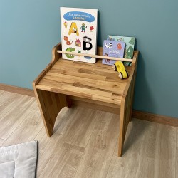 Escritorio de madera para jardín de infantes para niños pequeños - Foto 6
