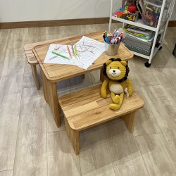 Table en bois pour enfant - Photo 2