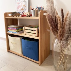 Nasturtium, Montessori storage shelf unit for children
