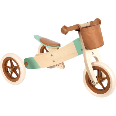 Tricycle bébé évolutif Draisienne - Fraise et Bois