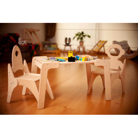 Iris la table et chaise Astro-Fuséee