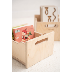 Petite box - CAISSE EN BOIS POUR JOUETS ET LIVRES