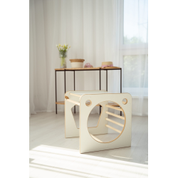 Cube d’escalade en bois – Motricité libre Montessori
