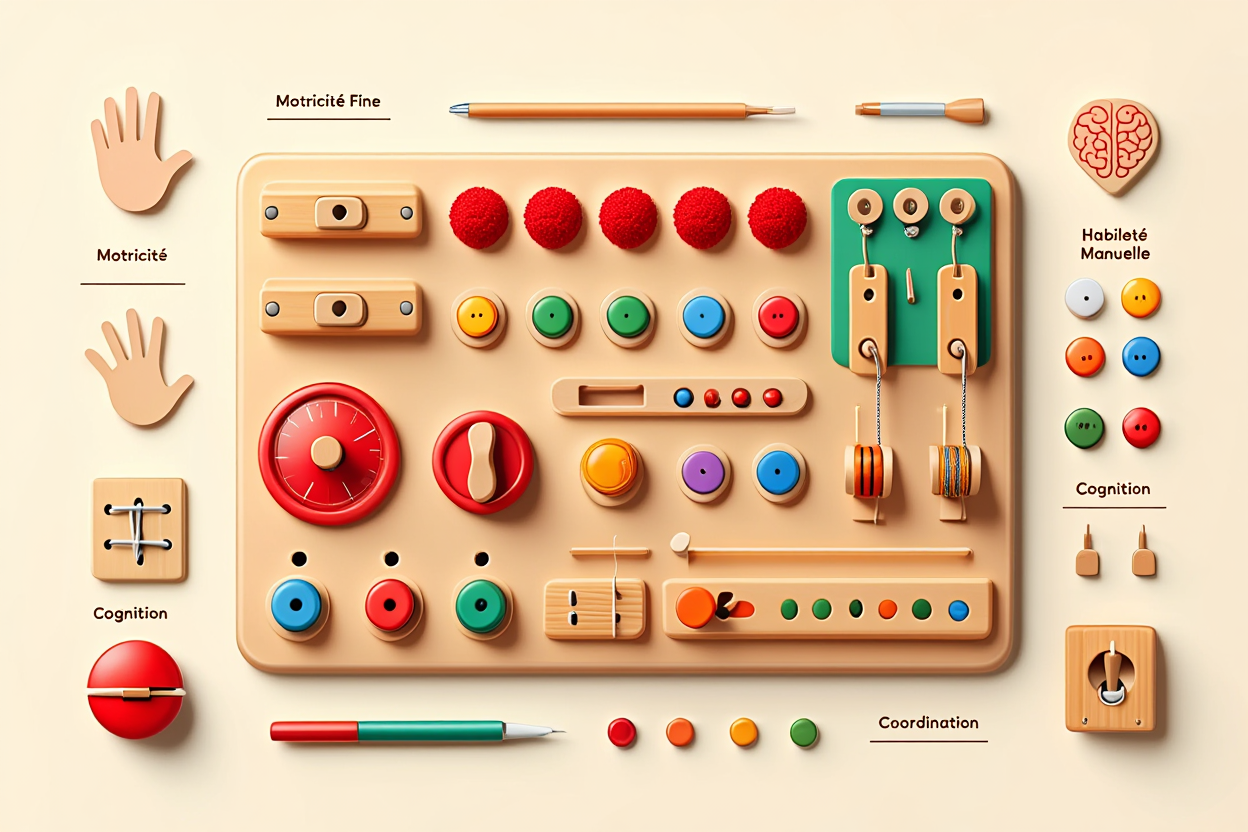 Comment utiliser un busy board avec votre enfant : guide complet